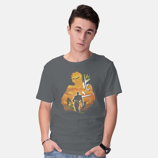 Star Adventure-mens basic tee-dandingeroz