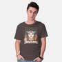 Fiery Thanksgiving-mens basic tee-Bamboota