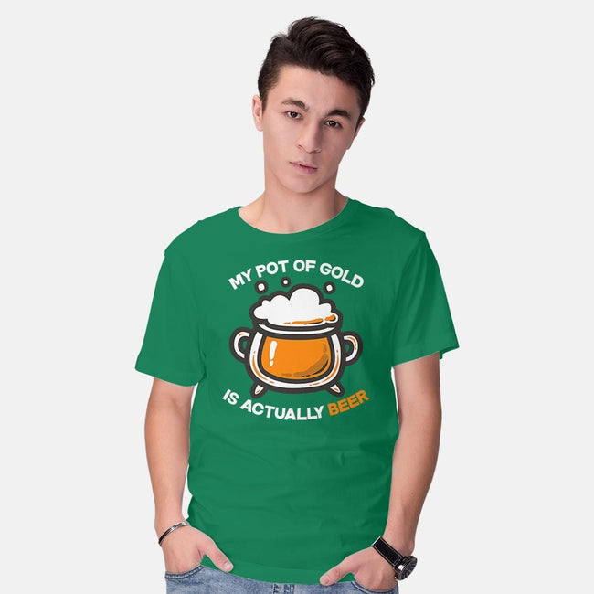 My Pot of Gold Beer-mens basic tee-goliath72