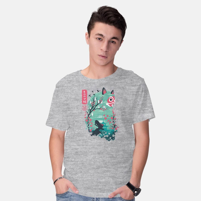UKIYO E PRINCESS-mens basic tee-dandingeroz