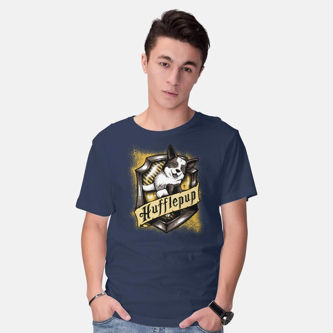 House Hufflepup-mens basic tee-DauntlessDS