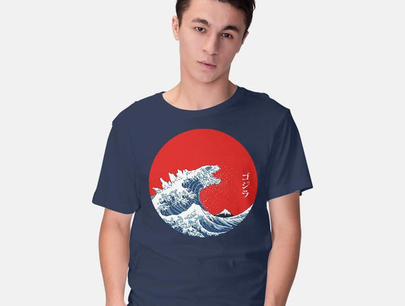 Hokusai Gojira-Variant