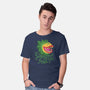 Feeeeeed Me-mens basic tee-DinoMike