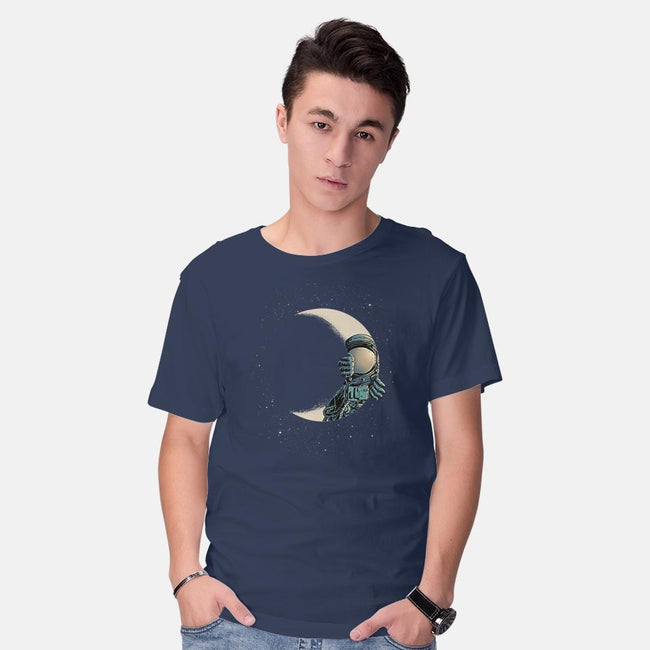 Crescent Moon-mens basic tee-carbine