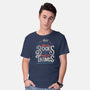 I Read Books and I Know things-mens basic tee-Tobefonseca
