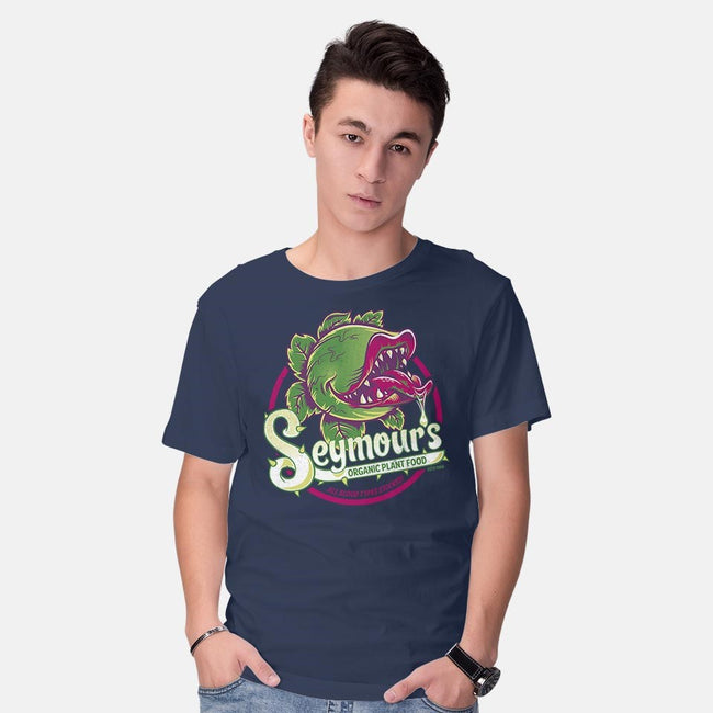Seymour's Organic Plant Food-mens basic tee-Nemons