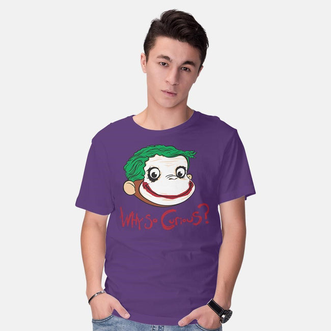 Why So Curious?-mens basic tee-andyhunt