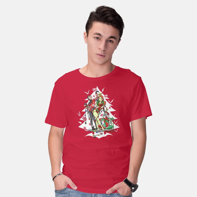 Christmas Belles-mens basic tee-ArtistAbe