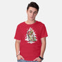 Christmas Belles-mens basic tee-ArtistAbe