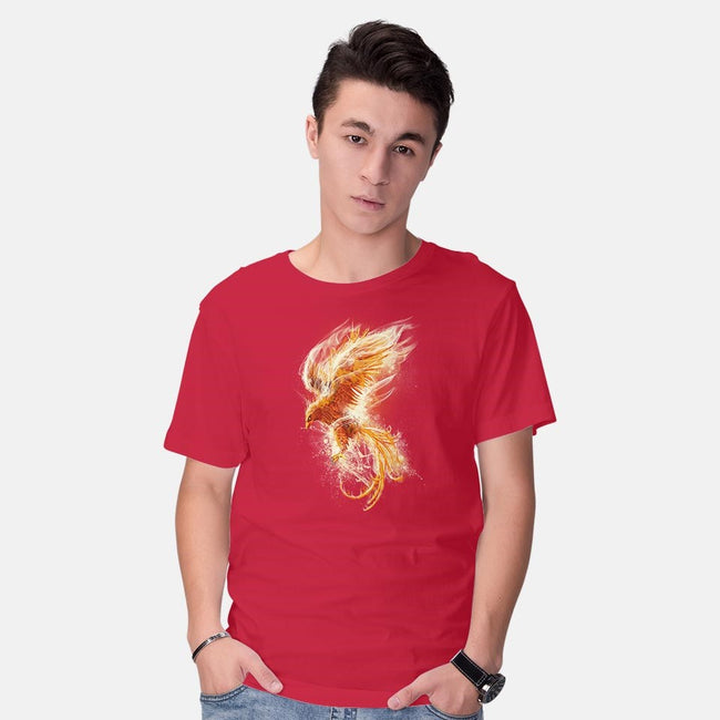 Phoenix Reborn-mens basic tee-alnavasord