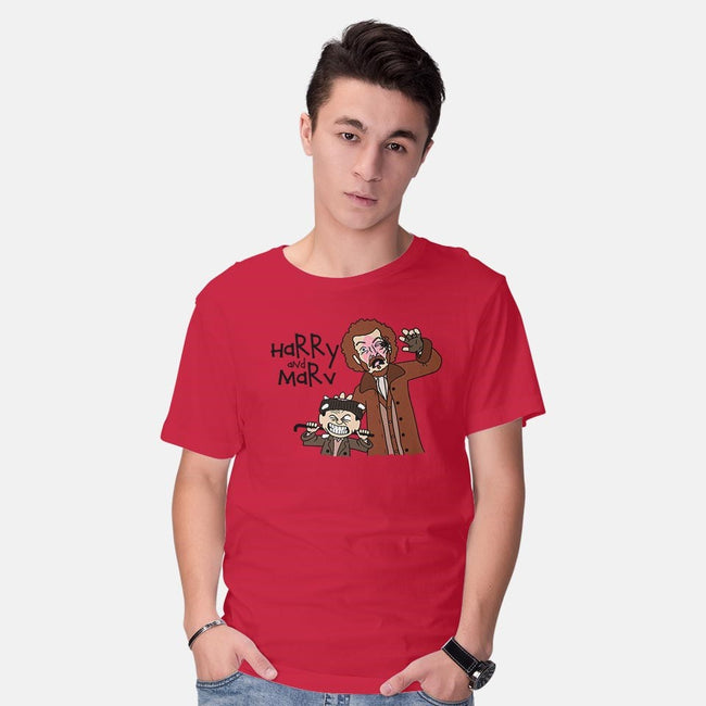 Harry and Marv!-mens basic tee-Raffiti