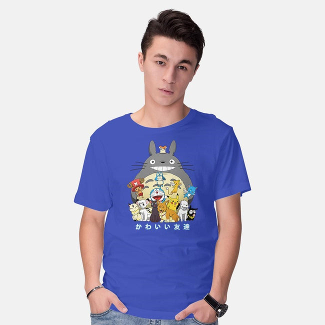 Kawaii Friends-mens basic tee-batang 9tees