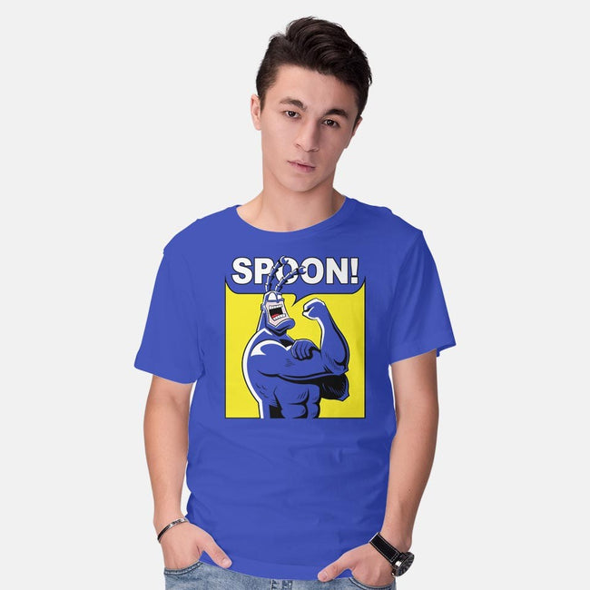 Spoon!-mens basic tee-mattsinorart