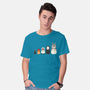 Doll Friends-mens basic tee-ChocolateRaisinFury