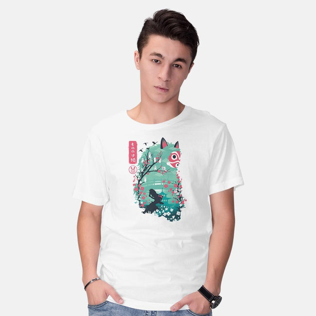 UKIYO E PRINCESS-mens basic tee-dandingeroz