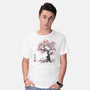 Forest Spirits Sumi-e-mens basic tee-DrMonekers