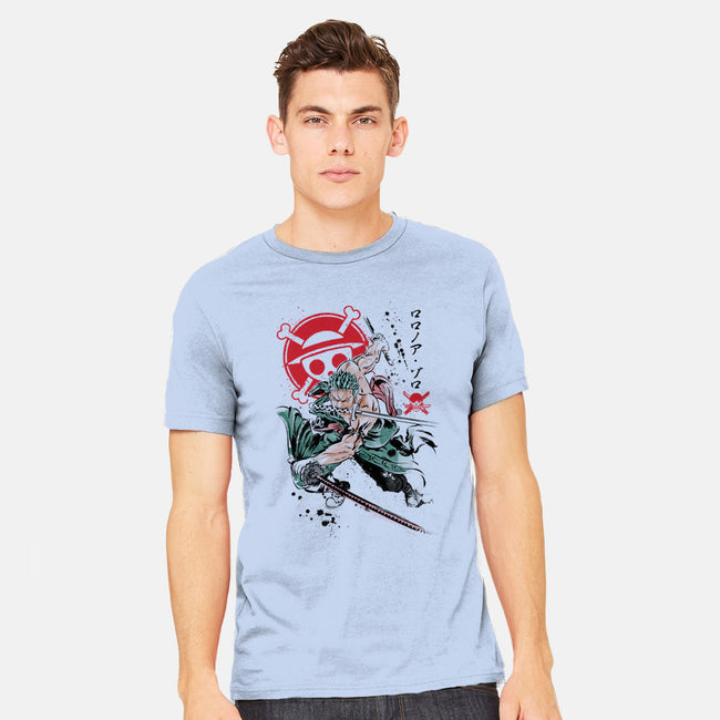Pirate Hunter-mens heavyweight tee-DrMonekers