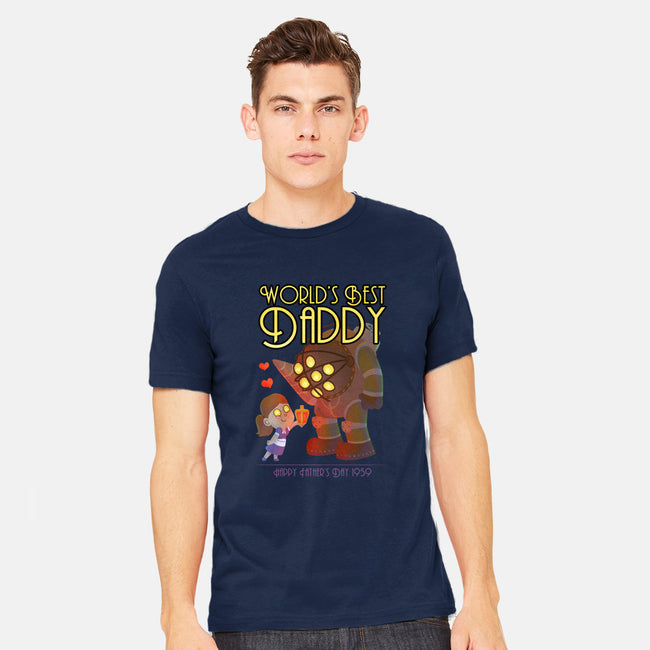 World's Best Big Daddy-mens heavyweight tee-queenmob