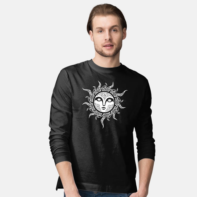 Yule Midwinter Sun-mens long sleeved tee-RAIDHO