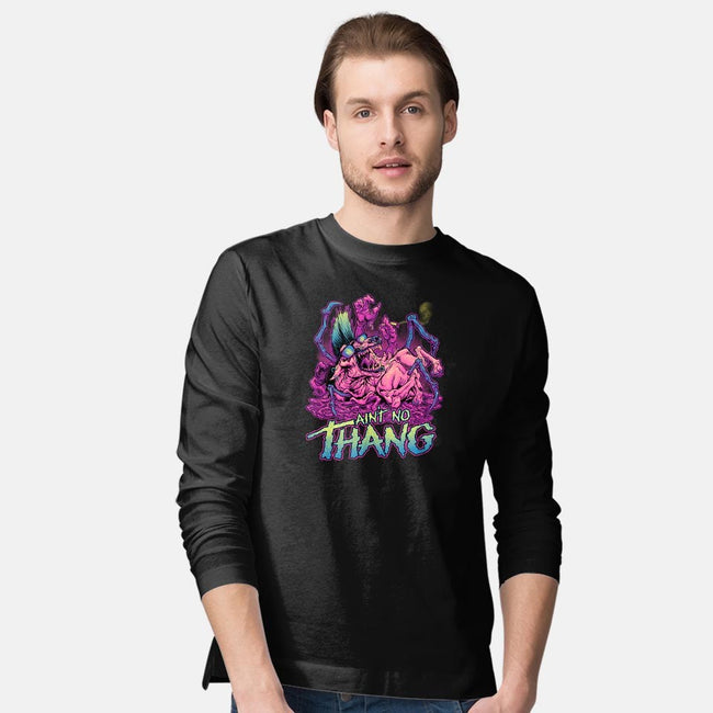 Ain't No Thang-mens long sleeved tee-BeastPop