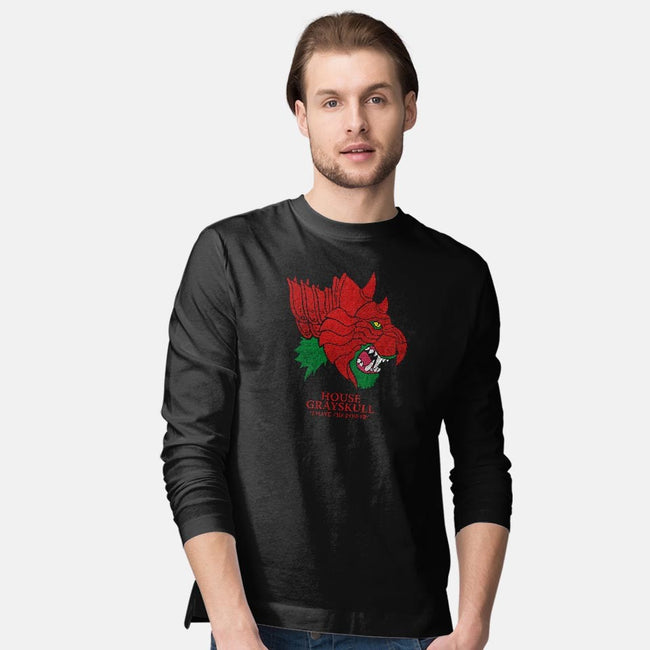 House Grayskull-mens long sleeved tee-Melonseta