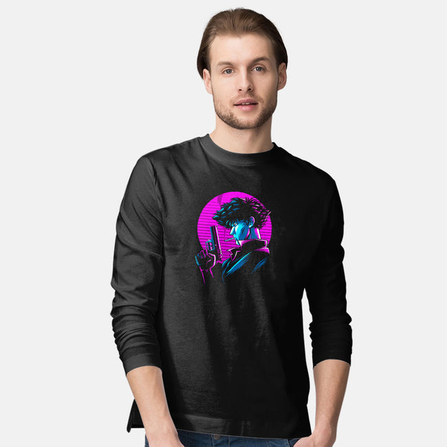Retro Cowboy-mens long sleeved tee-albertocubatas