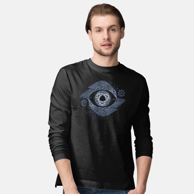 ODIN'S EYE-mens long sleeved tee-RAIDHO