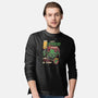 Is It a Cat Or a Monster-mens long sleeved tee-ilustrata