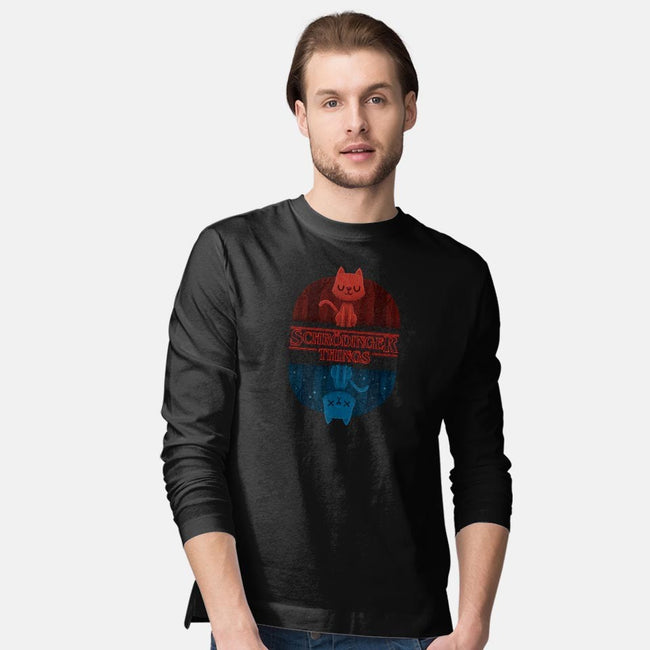 Schrodinger Things-mens long sleeved tee-IdeasConPatatas