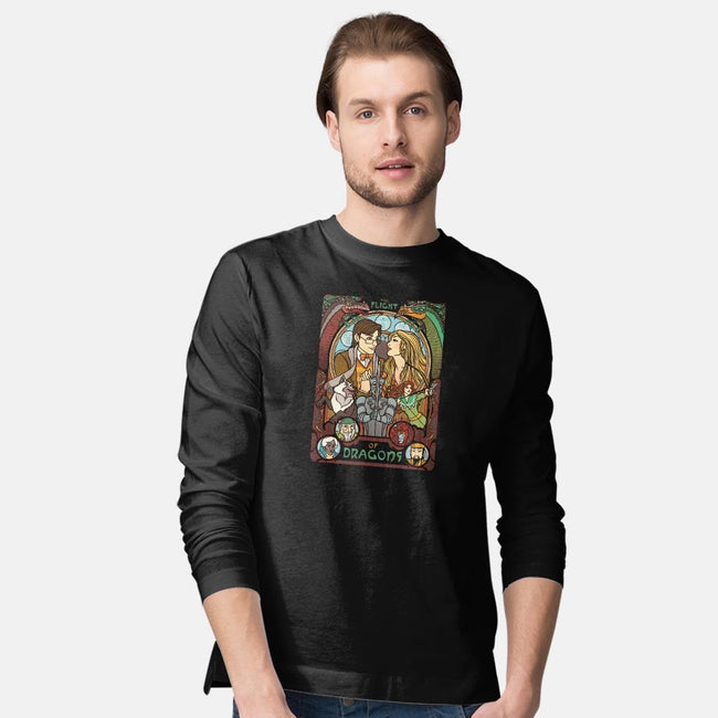 The Flight of Dragons-mens long sleeved tee-ursulalopez