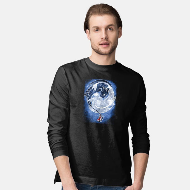 Last Starry Dragons-mens long sleeved tee-ChocolateRaisinFury