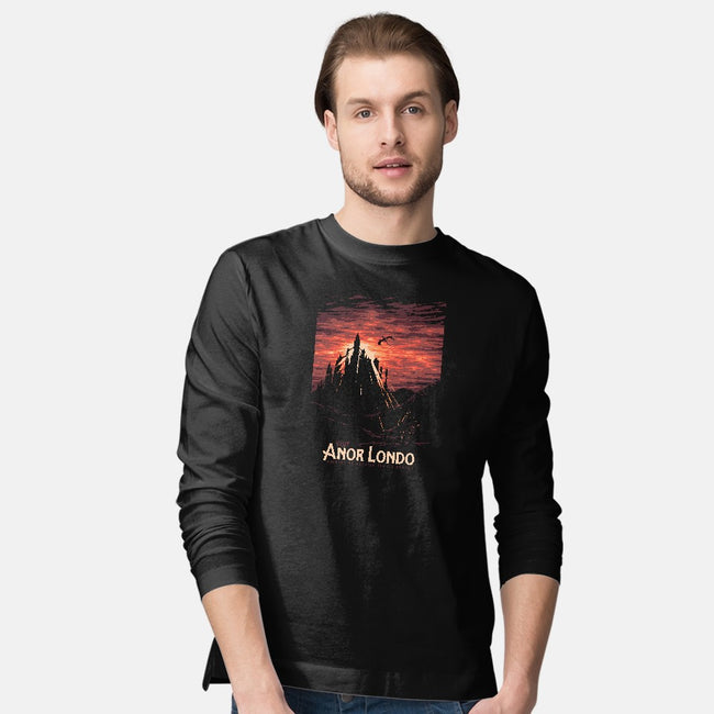Visit Anor Londo-mens long sleeved tee-Mathiole