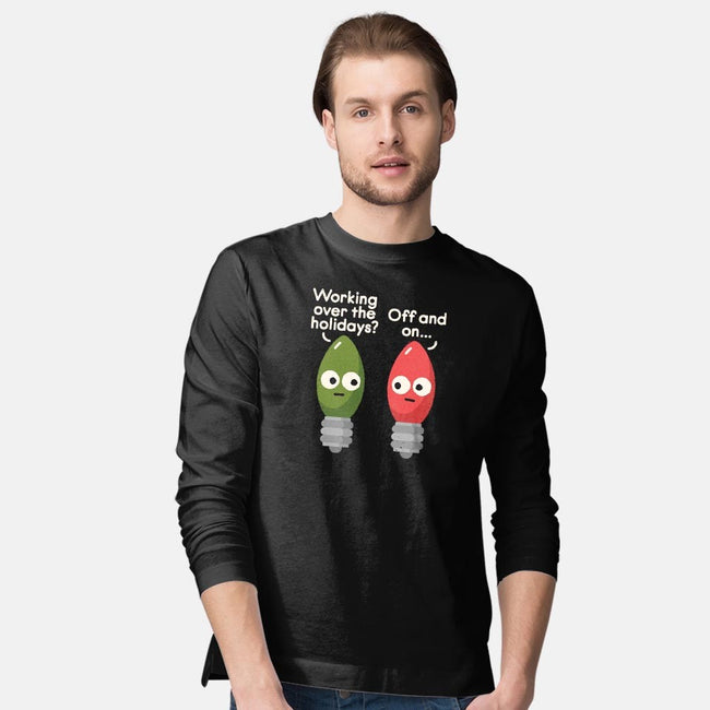 Seasonal Employment-mens long sleeved tee-David Olenick