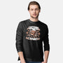 Caffeine Powers, Activate!-mens long sleeved tee-Obvian