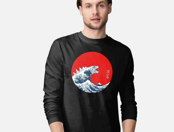 Hokusai Gojira-Variant
