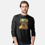 Steampunk Neighbor-mens long sleeved tee-batang 9tees