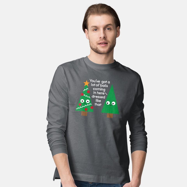 Spruced Up-mens long sleeved tee-David Olenick