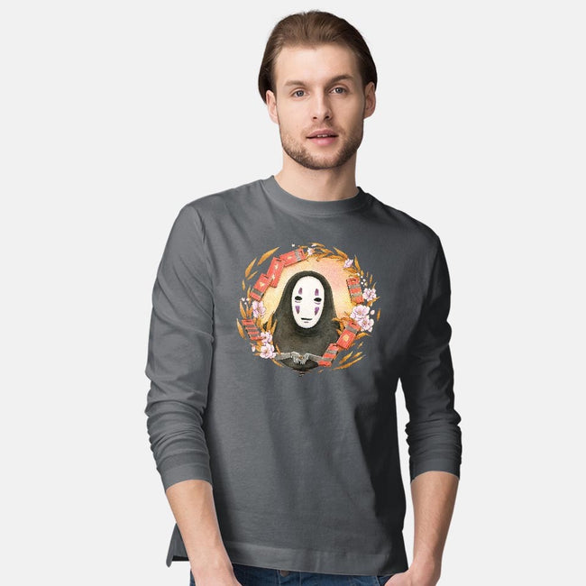 No Face-mens long sleeved tee-Cinnamoron
