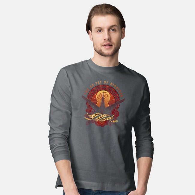 All Things Serve the Beam-mens long sleeved tee-MeganLara