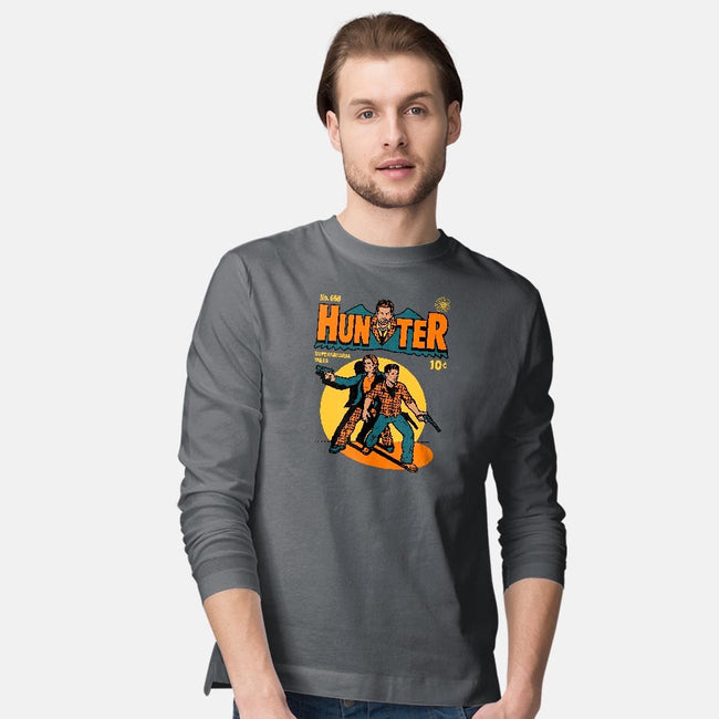 Hunter Comic-mens long sleeved tee-harebrained