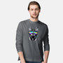 Music Lover Cat-mens long sleeved tee-clingcling
