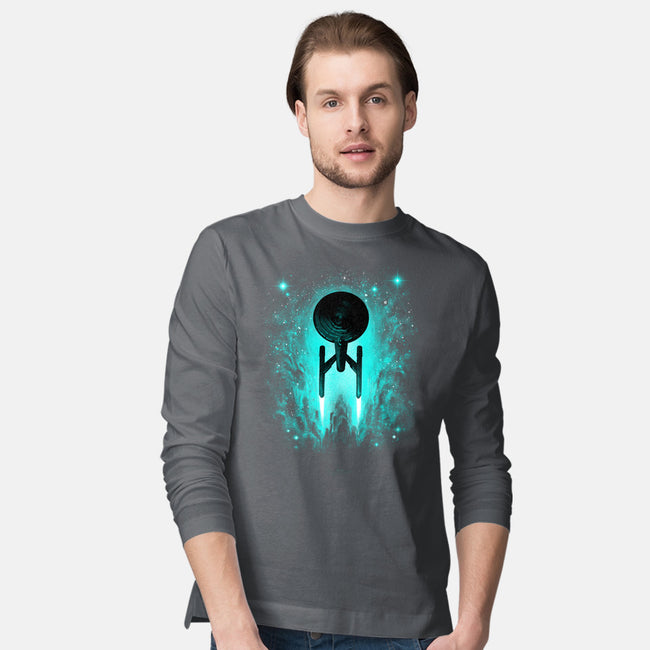 Voyages In Space-mens long sleeved tee-alemaglia