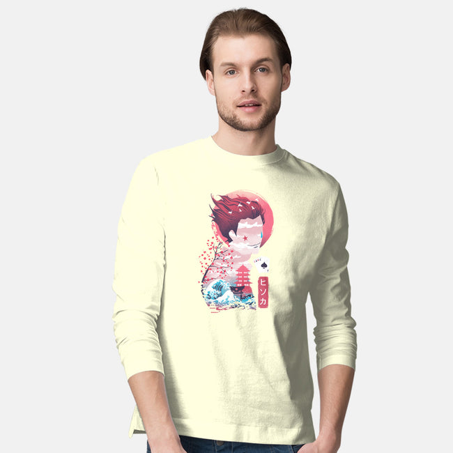Ukiyo-E Hunter-mens long sleeved tee-dandingeroz