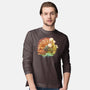 Ohmu and Fox-mens long sleeved tee-storyofthedoor