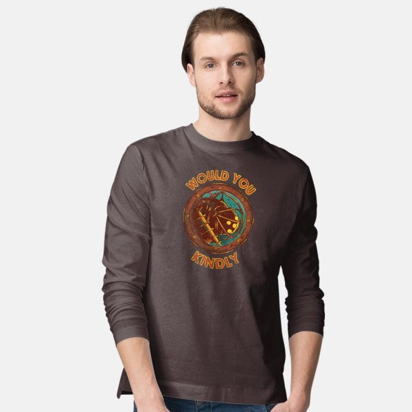 We All Make Choices-mens long sleeved tee-Fishmas