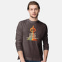 Retro Quest-mens long sleeved tee-DeepFriedArt