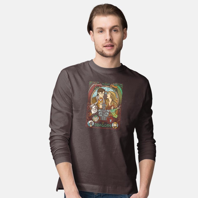 The Flight of Dragons-mens long sleeved tee-ursulalopez