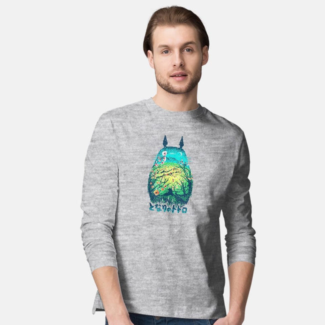 He Is My Neighbor-mens long sleeved tee-victorsbeard