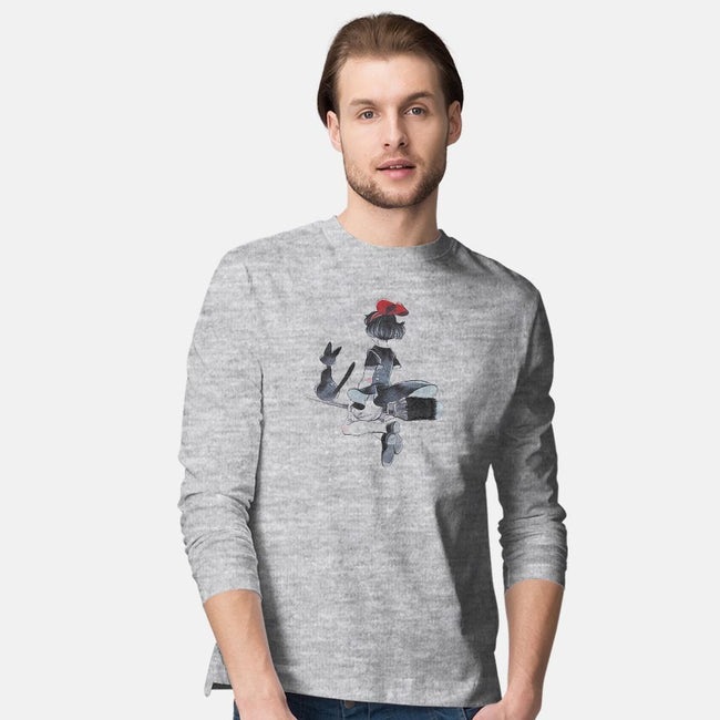 My Favorite Witch-mens long sleeved tee-alliebirdseed