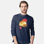 Ukiyo-E Catbus-mens long sleeved tee-dandingeroz